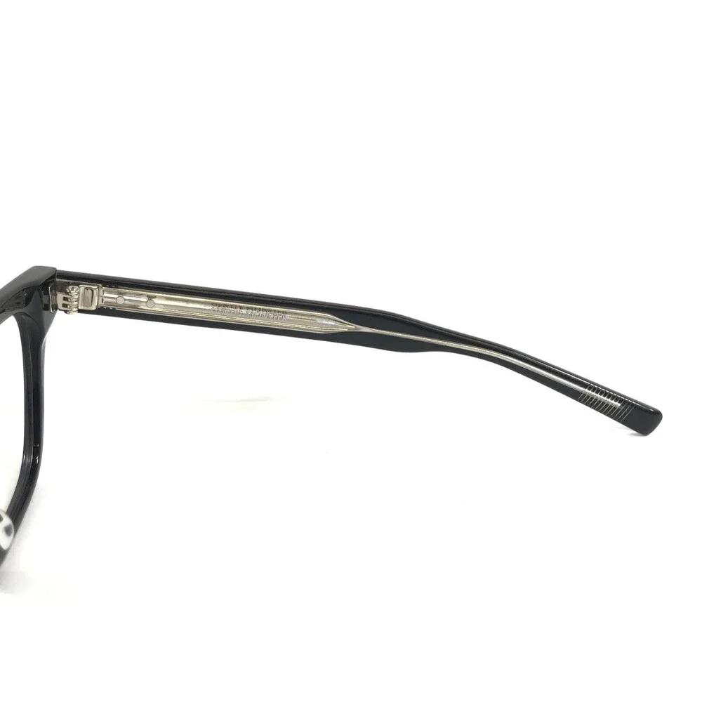 Gentle Monster Eyeglasses Frames EVAN Col.01 Shiny Black Silver 52-22-146